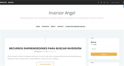 Desktop Screenshot of inversorangel.com